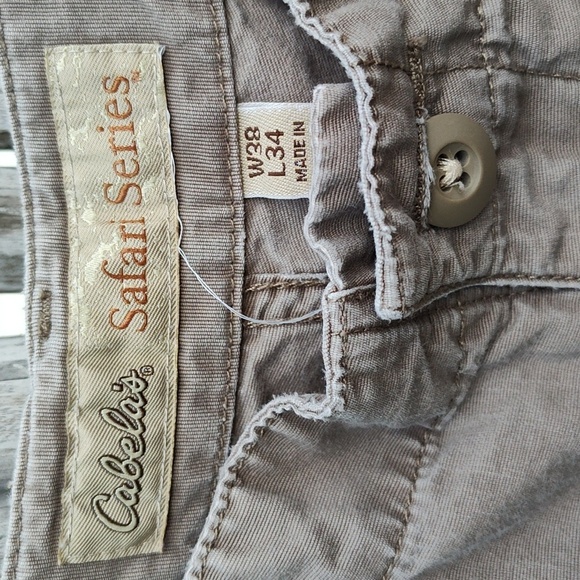 Cabela's Men's safari series Convertible Cargo Pants 38 x 34 - Picture 4 of 9